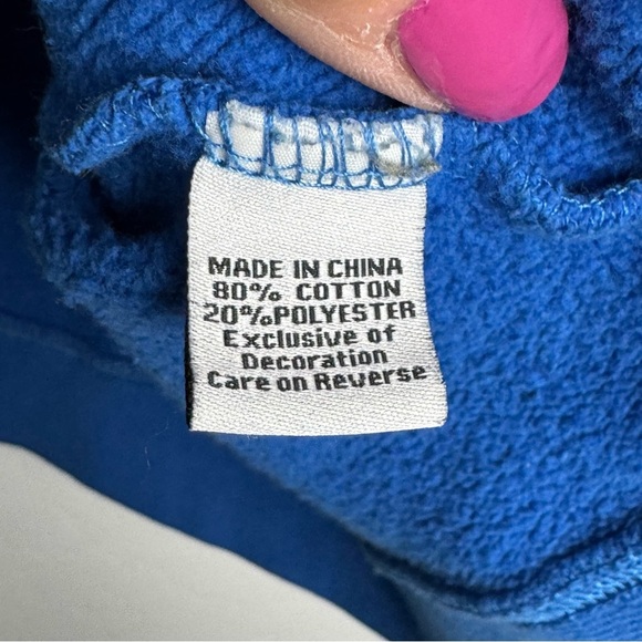 J America vintage Boise State Broncos Sweatshirt blue size Large - Picture 5 of 6